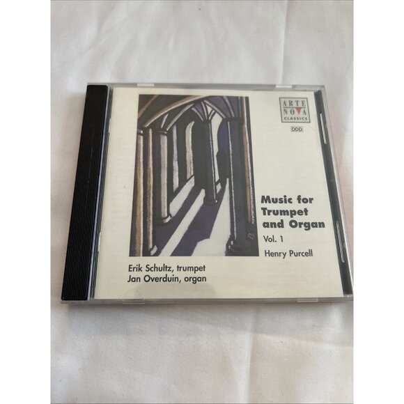 Music For Trumpet And Organ Vol. Q Henry Purcell Erik Schultz Trumpet Jan Overdu - Picture 1 of 8